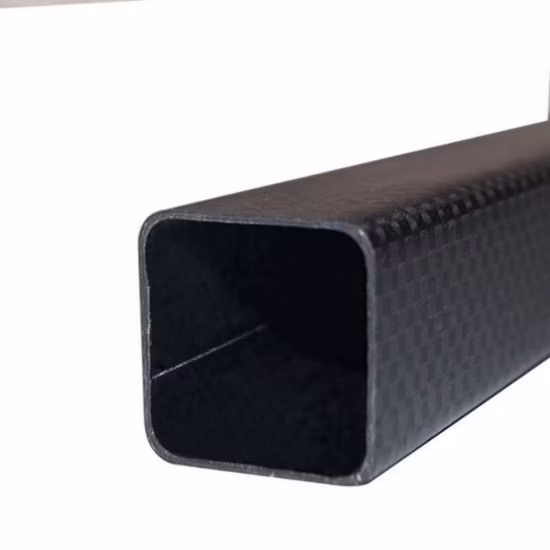 Tubo de fibra de carbono 3K sarja/tubo de fibra de carbono simples produto de fibra de carbono